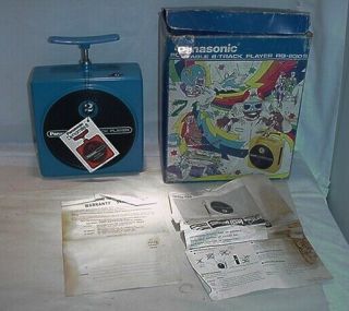 Panasonic Blue Dynamite Portable 8 - Track Player Rq - 830s