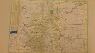 1974 Texaco Map,  Colorado,  Denver,  Pueblo,  Boulder 2