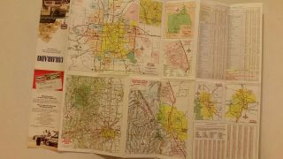 1974 Texaco Map,  Colorado,  Denver,  Pueblo,  Boulder 3