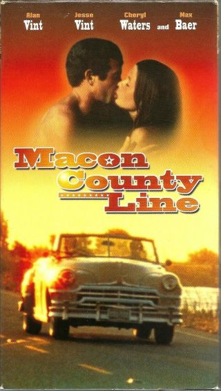 Macon County Line Vhs 2000 Alan & Jesse Vint Cheryl Waters Max Baer Vintage 1973