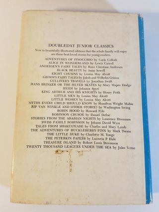 Little Men Louisa May Alcott Junior Deluxe Edition Vintage Book HC DJ 1955 2