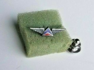 Delta Airlines Service Lapel Pin Awarded Mid 1970 