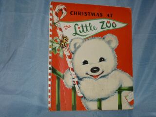 .  vintage Christmas at the little Zoo children ' s book in 2