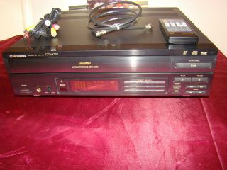 Pioneer Cld - 1070 Laser Disc Ld Cd Cdv Player 1989 With Remote & Cables Japan