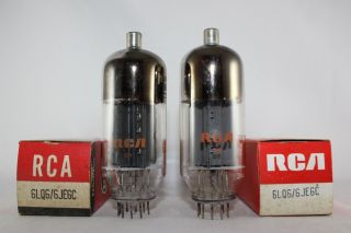 Matched Nib Pair Rca 6lq6 6je6c 6mj6 Test Very Strong 133 Nos,