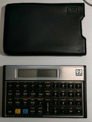 Hp - 15c Advanced Programmable Scientific Calculator W/case -,  - A2