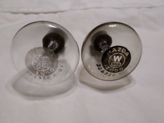 Vintage Mazda 1000 Light Bulb 32 & 32cp 6 - 8v Dual Contacts (pair)