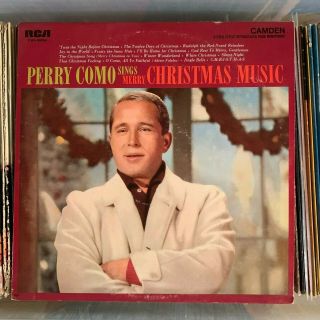 Perry Como - Sings Merry Christmas Music - Vintage Vinyl Lp - I 