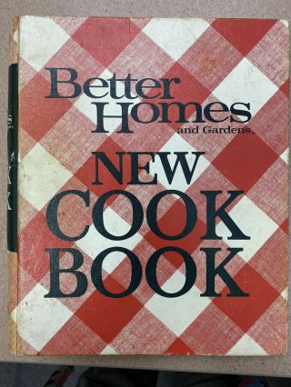 Vintage 1976 Better Homes & Gardens Cook Book Hardcover 5 Ring Binder