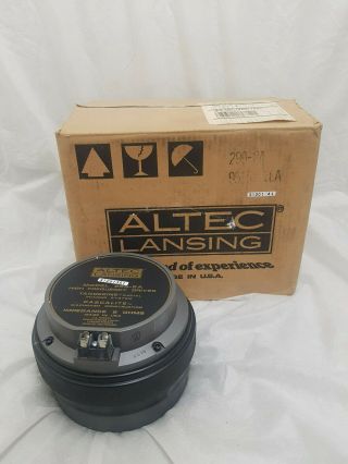 Rare Vintage Altec 299 - 8a High Frequency Driver Nos