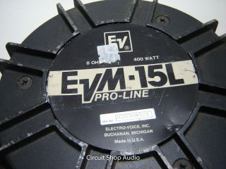 EV / Electro Voice EVM - 15L Pro - Line 15 