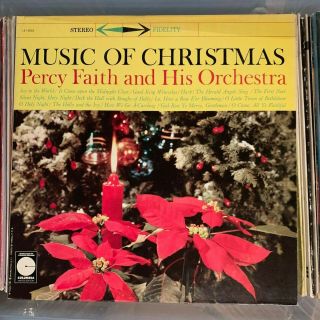 Percy Faith - Music Of Christmas - Ex Vintage 1959 Vinyl Lp - Columbia Limited