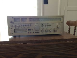 Panasonic Ra - 6800 Receiver Amplifier 8 Track Player And Recorder