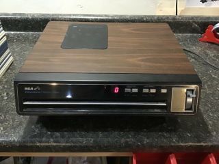 Rca Sft 100 W Selectavision Videodisc Player Ced Video Disk Disc