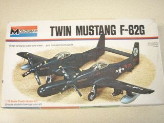 Vintage 1/72 Monogram F - 82 Twin Mustang Extra Decals Pn - 7501