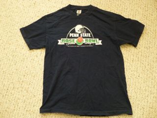 Penn State 2009 Rose Bowl Game Day T Shirt (men Size Large)