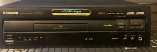 Pioneer Laserdisc Player Cld - D505 W Remote/power Cord,  And " Glory ".  Tested/works