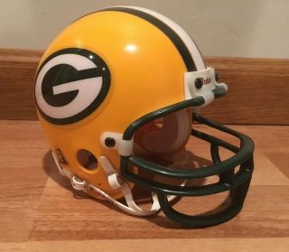 Green Bay Packers Mini Helmet Riddell 3 5/8 Nfl