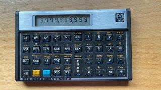 Hewlett Packard Hp 15c Scientific Calculator Made In Usa W/case