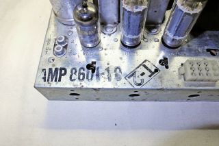 Magnavox Stereo Tube Amplifier 8601 - 10 - (2) 6BQ5,  6EU7,  6CA4 3