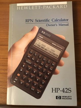 Hewlett Packard Hp - 42s Rpn Scientific Calculator Complete