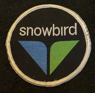 Snowbird Vintage 3” Skiing Ski Patch Utah Resort Souvenir Travel Snowboard
