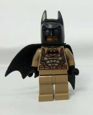 Lego Desert Batman Minifigure From Set 76056 Beige Suit -