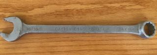 Vintage Dayton Tools 4x152 Combination Wrench 15/16” U.  S.  A.  Tool 12 Point