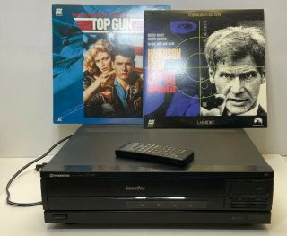 Pioneer Ld - 870 Laser Disc Player Ld With 2 Laser Disc And Remote Bundle