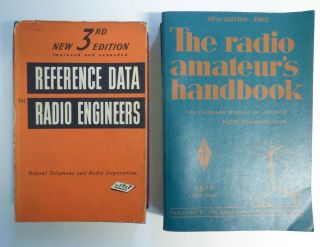 Vintage (2) Reference Data For Radio Engineers & Radio Amateur 