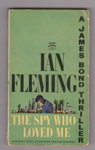 Ian Fleming The Spy Who Loved Me Paperback Book 13th Printing 1964 Vintage