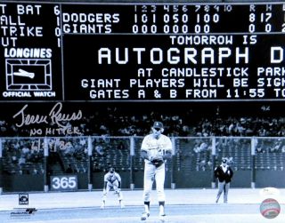 Jerry Reuss Signed Autographed 11x14 Photo Dodgers " No Hitter 6/27/80 " Jsa