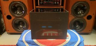One Pioneer Hpm - 1500 Speaker Top Cover With Glass.  L@@k 1of 2