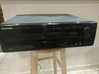 Pioneer Cld - D604 Laserdisc Cd Player Black Laser Disc Cd Both Side Play