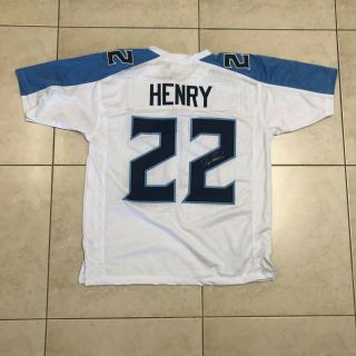 Derrick Henry Signed Tennessee Titans Autographed Jersey