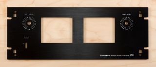 Dark Pioneer Spec - 4 Power Amplifier Front Panel Faceplate (face Plate) Black