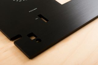 Dark Pioneer Spec - 4 Power Amplifier Front Panel Faceplate (Face Plate) Black 2