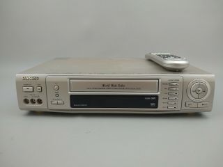 Samsung SV - 5000W World Wide Video VHS/VCR NTSC/PAL/SECAM w/REMOTE PARTS OR FIX 2