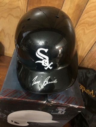Tim Raines Authentic Signed Full Size Helmet