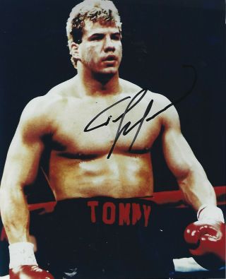 Tommy Morrison Autographed 8x10 Photo 2