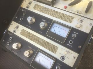 Akai M - 8 Reel To Reel Cross Field Tape Recorder Radio Tube Amplifiers.  Find