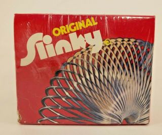 Vintage Metal Slinky James Industries Factory
