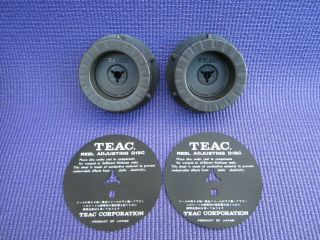 Teac Tz - 612 Nab Hub Adaptors For 10.  5 " Reel And 1/4 " Tape Deck Reel To Reel