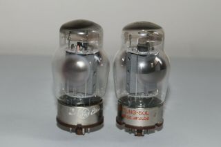 Two Tung Sol 6550 Tubes One Tube Is Rebranded Ge Hickok Tv - 7 90,
