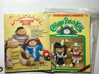 Vintage Pattern Book - Doll Baby - Cabbage Patch Kids - Pony&western Wear -