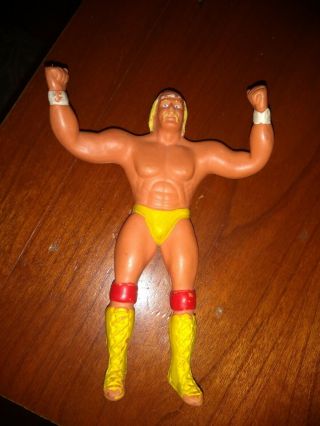 Vintage 1986 Hulk Hogan Ljn Wwf Wwe Wrestling Figure Bendie Bend 