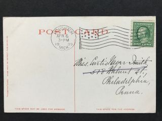 Portage Lake,  Hancock and Houghton MI Vintage Postcard 1909 2