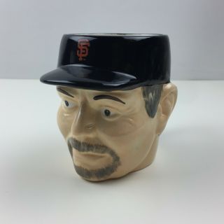 San Francisco Sf Giants Baseball Bruce Bochy Head Mug Sga 6/9 No Box