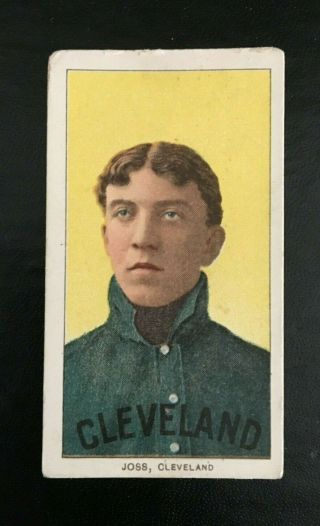 T206 1909 - 11 Sovereign 350,  Hof Addie Joss,  Pitcher,  Cleveland Naps " Portrait "