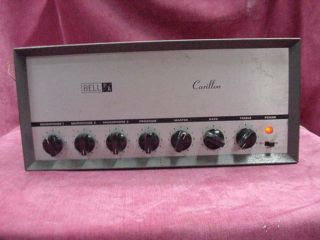 Bell Carillon 75 - A Tube Amplifier Amp,  Dumont 6ca7/el34 Output Tubes